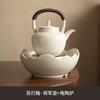 Horno eléctrico de cerámica vidriada con sosa para hacer té, ideal para la cocina. Estufa de cerámica para hornear en seco. Olla de cerámica para la salud.