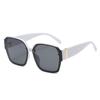 Nuevas Gafas de Sol de Moda Estilo Urbano Celebridad de Internet para Hombres y Mujeres Marco Cuadrado Anti-UV Moda Retro Europea y Americana Gafas de Sol de Pasarela