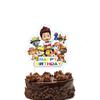 Vaso de Papel Temático de Spot Red Dog Plato de Papel Banner Mantel Vajilla para Fiesta de Cumpleaños Infantil