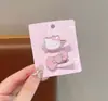 Estilo K de Fofo Desenho Animado Gatinho Gato Presilha de Cabelo Coração de Menina Versátil Franja Lateral Presilha Lateral Infantil para Cabelo Quebrado Acessório de Cabelo