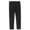 Calça masculina de negócios de alta qualidade estilo coreano, estação outono, calça casual nova preta sofisticada slim-fit elástica para homens