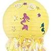Linterna de Papel de Sirena Decoración Temática de Sirena Linterna de Papel Hecha a Mano para Niños Diseño de Acuario