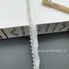 Fita de Lã de Neve em Estoque com Pedrarias de Cristal, Barra de Renda de Face Única, Acessórios para Vestuário, Roupas, Chapéus, Bolsas, Faixas de Cabelo, Fita Decorativa Estilo Chanel