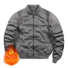 Atacado Transfronteiriço Outono Inverno Gola Alta Novo Estilo Masculina Casual Simples Versátil Jaqueta Bomber Marca Americana Tendência Jaqueta Personalização