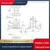 EP13 transformador de alta frequência duplo slot patch esqueleto horizontal 5+5 pinos distância da linha 17mm