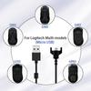 Aplicável ao cabo de carregamento de mouse Logitech GPW1/2 geração G903G703 carregador de mouse sem fio GPRO