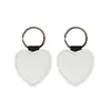 Llavero de Transferencia Térmica Directa Transfronteriza con Patrón de Lichi, Llavero en Blanco de Cuero PU, Llavero DIY Amazon
