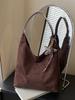 Bolsa Feminina de Grande Capacidade 2025 Nova Moda Outono e Inverno Retro Bolsa Tote para o Dia a Dia Bolsa de Ombro de Alta Qualidade