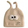 Toucas para Bebês, Quentes de Tricô para Outono e Inverno, Fofas com Proteção para Orelhas, Toucas Puxar para Bebês Meninos e Meninas, Toucas de Lã para Recém-Nascidos