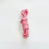 Em estoque Corda Redonda Colorida Inter-colorida 5mm Cordão Miu Ponto de Pular Corda Redonda Corda de Sapato Corda Tecida à Mão Corda para Roupa Chapéu Calça