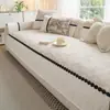 2026 Novo Modelo Todas as Estações Algodão e Linho Antiderrapante e Resistente a Manchas Nórdico Luxo Leve Alta Qualidade Anti-Arranhão de Gato Almofada de Sofá Encosto Assento