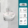 Lavabo de Esquina Triangular para Baño Mini Tocador Pequeño Lavabo Integrado