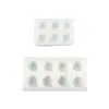 Múltiples Tipos de Moldes de Silicona para Fresas de Fondo Plano, Grado Alimenticio, Resistentes a Altas Temperaturas, Moldes Fáciles de Desmoldar para Fondant, Chocolate, Arcilla DIY