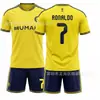 2627 Nueva Camiseta de Fútbol de la Liga Saudí 10 Mané Victoria de Riad Local Amarillo No. 7 C. Jersey de Ronaldo