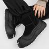 2025 Nuevas Botas de Nieve de Felpa Ugly Cute con Dedos Abiertos y Sonrisa para Otoño e Invierno para Hombres y Mujeres, Botas de Algodón Engrosadas Cálidas con Suela Gruesa