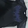 Serie de estilo gótico popular camiseta de compresión deportiva para hombre, camiseta de compresión de manga corta para fitness, ciclismo, running