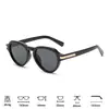 Gafas de Sol Transfronterizas con Decoración de Tira Metálica en las Patillas, Estilo Unisex, Adecuadas para Vacaciones en la Playa, Sesiones de Fotos y Fotografía Callejera, Gafas de Protección Solar