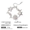 Jieding Europa y Estados Unidos pulsera de estrella de acero inoxidable chapada en oro de 18k joyería de alta gama de lujo ligero no se desvanece joyería de acero de titanio transfronteriza