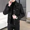 Chaqueta nueva para hombre de primavera y otoño 2026, top de moda casual elegante y versátil con cuello de solapa