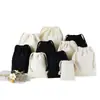 Bolsas com Cordão Personalizadas, Sacolas de Presente Portáteis Criativas, Sacos de Doces, Sacos de Algodão, Sacos de Armazenamento com Cordão para Estudantes, Podem Ser Impressos com Logo