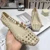 Sapatos de Gelatina Coreanos, Sapatos de Salto Baixo de Bico Quadrado, Sapatos Femininos de Cristal, Sandálias Slip-On de PVC para Uso Externo Casual