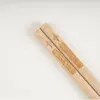Pares de Hashis de Bambu Nanmu Naturais 10 Pares Domésticos Alta Qualidade Estilo Novo Hashis de Madeira Sem Pintura Sem Cera Família Doméstica Hashis Antifungo