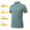 Camisa Polo Popular de Piquet de Seda para Transmissão ao Vivo Roupa de Trabalho Impressão de Logotipo Personalizado Camisa Cultural de Manga Curta Corporativa Oem