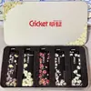 Encendedor Popular de Saltamontes de Cricket Negro Uñas en Relieve para Uñas Artísticas DIY Funda de Teléfono Bape Pegatinas DIY para Encendedor
