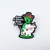 Broches Creativos Lindos de la Serie Alienígena, Accesorios Versátiles Personalizados para Ropa, Insignias, Letras, Pines Metálicos para Mochila
