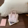 Estilo Novo Primavera 2026 Fresco e Doce Tendência Estampada de Alto Valor Elegante Bolsa de Ombro Único Transversal Moda Bolsa Saco para Mulheres