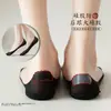 Meias Femininas de Verão Finas Baixas Invisíveis com Sola de Algodão Puro, Antiderrapantes, Adequadas para Saltos Altos, Ultrafinas