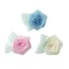 Fio de Gelatina de Fada Estilo Floresta Flor de Camélia Tecido Acessórios para Bolsa DIY Flor de Sapato Acessórios para Chapéu Acessórios para Roupas