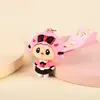 Llavero de goma suave de dibujos animados de PVC, muñeco de peluche 3D personalizado, colgante para mochila, llavero, accesorio para bolso, regalo pequeño