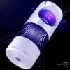 Lámpara Matamosquitos, Exterminador Físico de Mosquitos para el Hogar Inteligente, Atrae y Mata Moscas e Insectos, Adecuado para Habitaciones de Bebé, Enchufable, Fuerte Succión para Atraer y Repeler Mosquitos