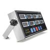 Temporizador de cuenta regresiva automático inteligente de ocho canales con botón de pantalla digital de acero inoxidable comercial de cocina, temporizador recordatorio