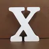 Adornos de madera blanca con letras y números ingleses decoración para el hogar bodas accesorios para fotografía suministro directo de fábrica en stock