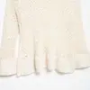 Para Comercio Exterior Europeo y Americano Transfronterizo Ropa de Mujer, Venta Caliente de Aliexpress Moda de Otoño Versátil de Punto Decorativo de Manga Larga para Vestir por Capas