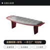 Banqueta de Couro Genuíno Luxo Nórdico para Uso Doméstico, Banqueta Sofá de Sala de Estar, Banqueta Criativa de Designer para Fim de Cama, Banquinho de Descanso
