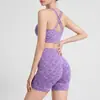 Conjunto de Roupa de Yoga Dopamina com Costas Bonitas