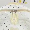 Mochila nova estilo coreano, doce e fofa, de renda, grande capacidade, para estudantes do ensino fundamental, com bolinhas, fresca e estilosa, para meninas