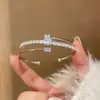 Pulsera Popular de Malla Metálica Transfronteriza, Estilo Minimalista Europeo y Americano, Pulsera Trenzada con Cierre Deslizante, Accesorio de Mano Simple y Versátil