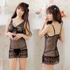 Renda Vermelha Roxa Tule Transparente Lingerie Liga Camisola Exportação Tamanho Grande Feminino Sexy Pijama Sexy Feminino Verão