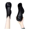 2026 Novas Botas Martin de Outono Quentes para Mulheres Baixinhas Sola Grossa Aumenta Altura Emagrecedoras Botas Curtas Botas de Algodão Britânicas