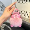 Nuevo Llavero de Muñeca de Peluche para Dormir Colgante de Bola de Pelo Colgante de Muñeca Linda Accesorios para Bolso de Regalo para Parejas para Mujeres