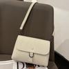 Bolso bandolera cuadrado pequeño de moda transfronteriza para mujer, bolso bandolera de piel de vacuno de alta gama, combinable con todo, bolso bandolera de piel auténtica para mujer 226