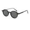 Gafas de Sol Redondas de Venta Caliente Transfronterizas Hechas a Medida para Mujer con un Toque de Alta Gama, Gafas de Sol con Protección UV Específicas para Conducir para Hombre