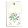 Venta Directa de Fábrica de Pegatinas de Diamante para Uñas Festival de Mariposas Pegatinas de Diamante con Forma Belleza Maquillaje Pegatinas de Diamante Brillante