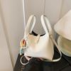 Bolso de Mano de Moda Simple de Alta Calidad para Viajes Diarios para Mujeres 2026 Verano Nuevo Bolso Cruzado Cubo de Nicho