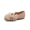 Zapatos de Princesa para Niña 2026 con Lazo y Perlas, Zapatos de Vestir para Actuación de Primavera y Otoño, Zapatos Planos Versátiles Elegantes para Niños con Suela Suave