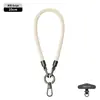 Lanyard Popular para Teléfono Móvil de Muñeca 6mm Fuerte para Colgar en el Cuello Cruzado Ajustable Exterior Montañismo Cuerda Trenzada Anti-Pérdida Color Pistola